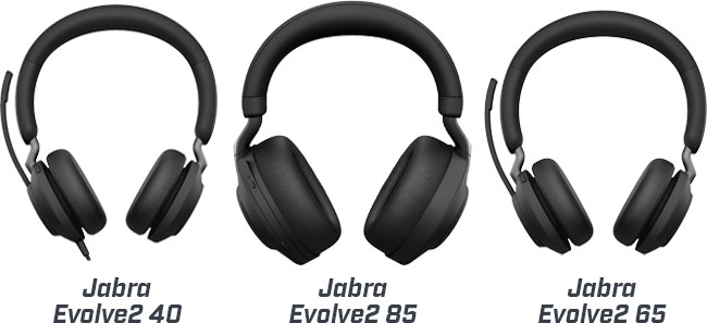 Jabra Evolve2 Series Headsets