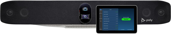 Poly Studio X70 Video Bar with Poly TC8 Touch Display