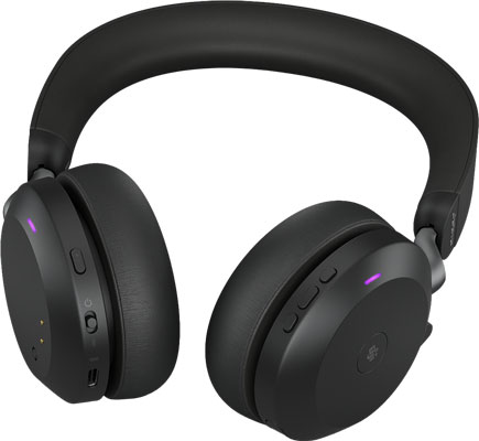 Jabra Evolve2 75 MS Headset, Call Controls