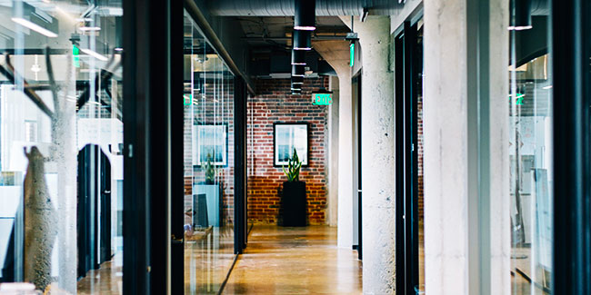 Office Hallway