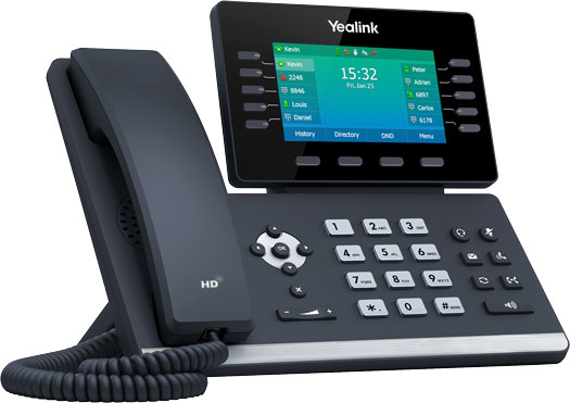 Yealink T54W IP Phone, Right