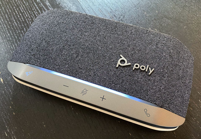 Poly Sync 20 Speakerphone, Light On