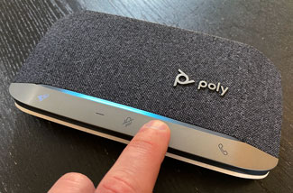 Poly Sync 20 Speakerphone, Volume Up