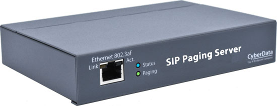 CyberData 011146 SIP Paging Server