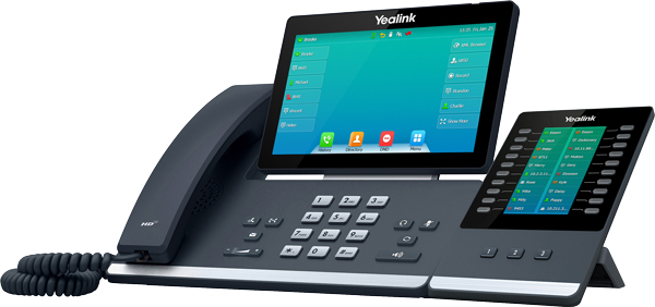 Yealink T57W IP Phone with EXP50 Expansion Module