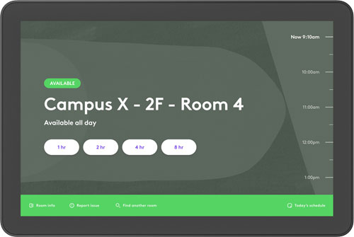 Logitech Tap Scheduler