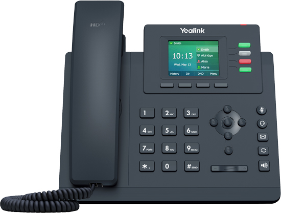 Yealink T33G IP Phone facing front