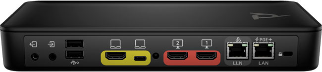 Poly Studio G62, Ports