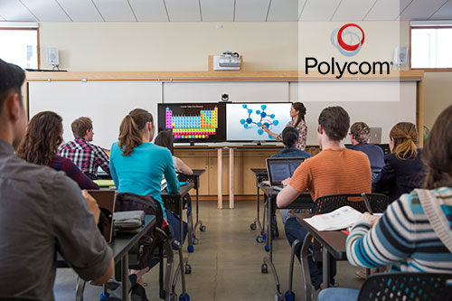 Polycom RealPresence Group 700 in a Classroom