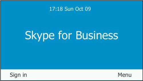 Skype for Business Screenshot