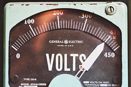 Old Voltage Meter