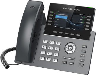 Grandstream GRP2615 IP Phone, Left