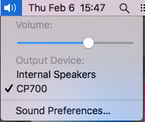 Audio Input Selection
